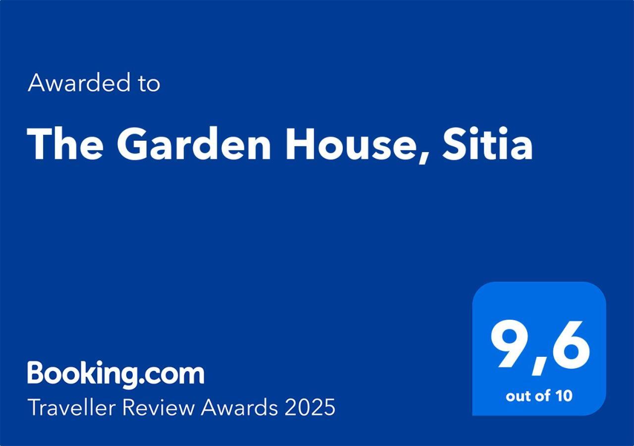 Апартаменты The Garden House, Sitia Экстерьер фото